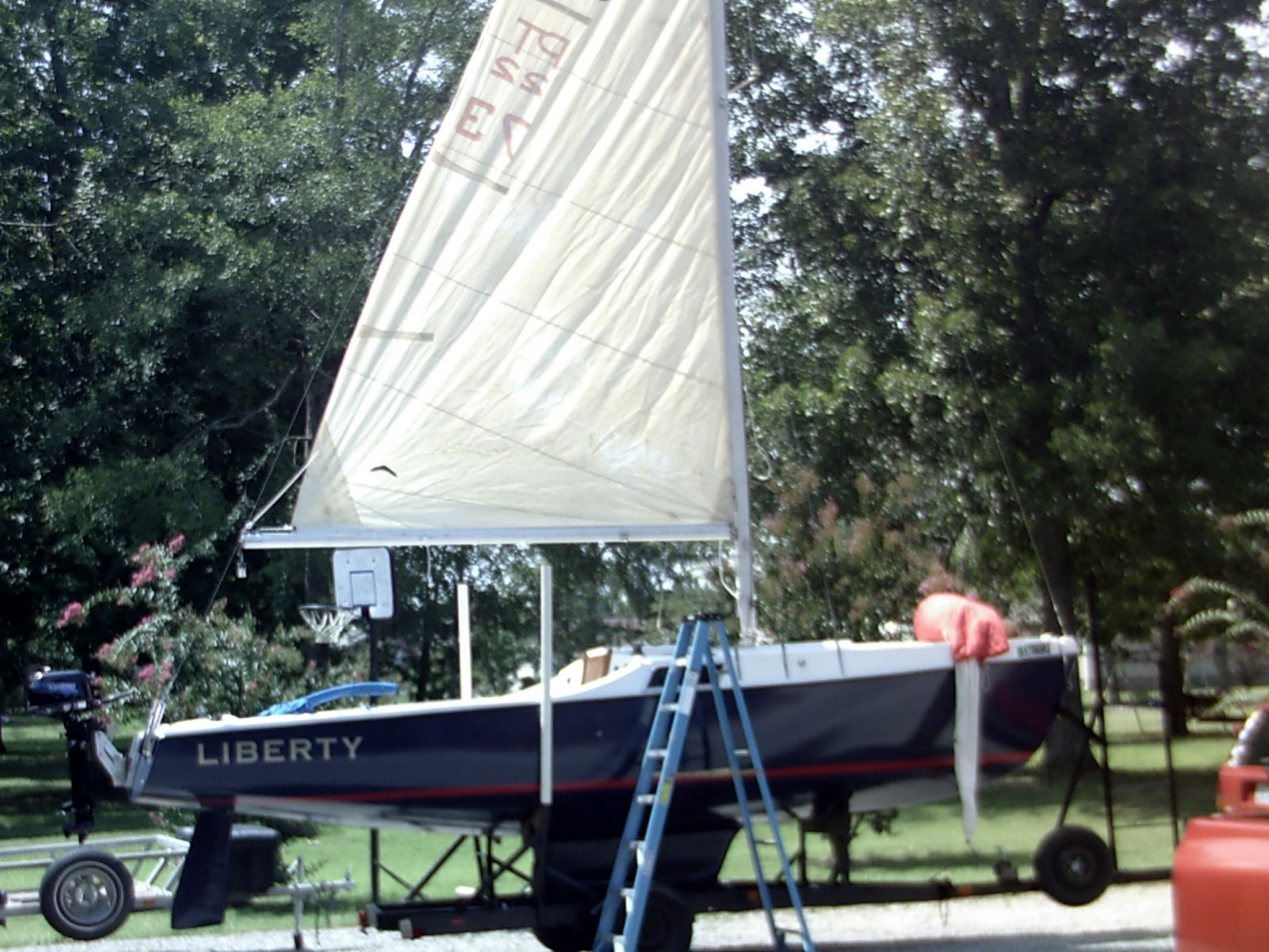 mustang 22 sailboat